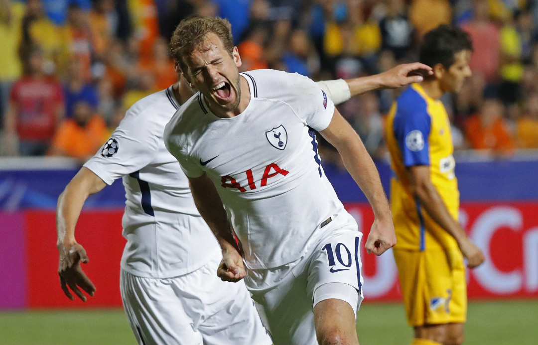 哈里凯恩领跑英超射手榜,哈里凯恩成为射手榜第一