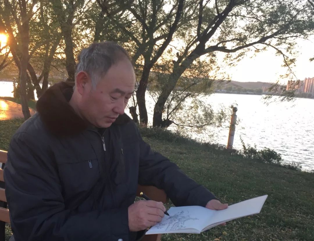 随画家王银祥寻路老北京民俗