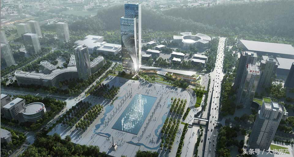 重庆高科太阳座大楼,重庆在建摩天大楼项目