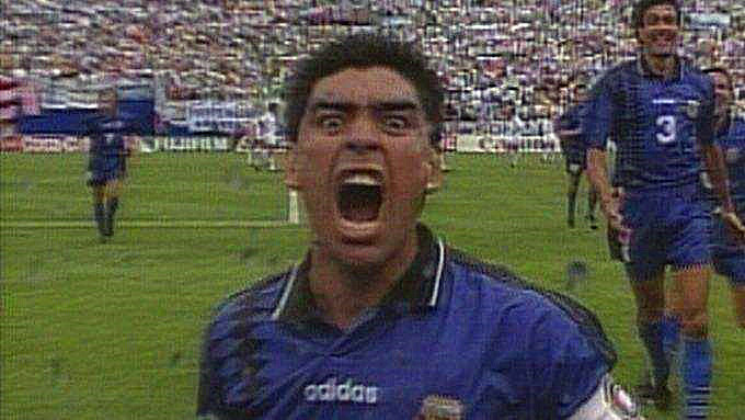 送别马拉多纳完整版,马拉多纳告别一战