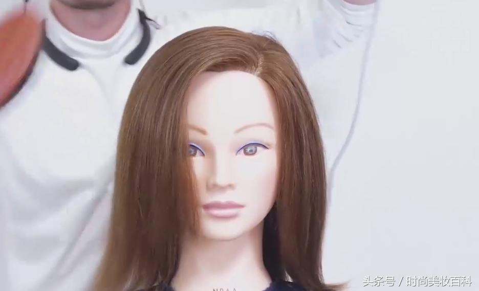 时尚美妆穿搭教程,美妆盘发教程图片