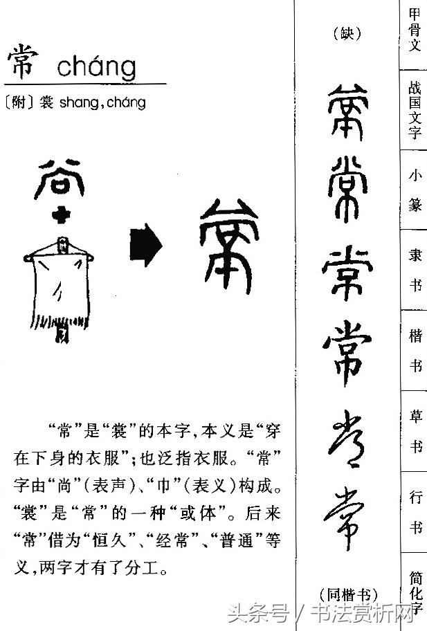 古今书法每日一字,书法一日一字楷书