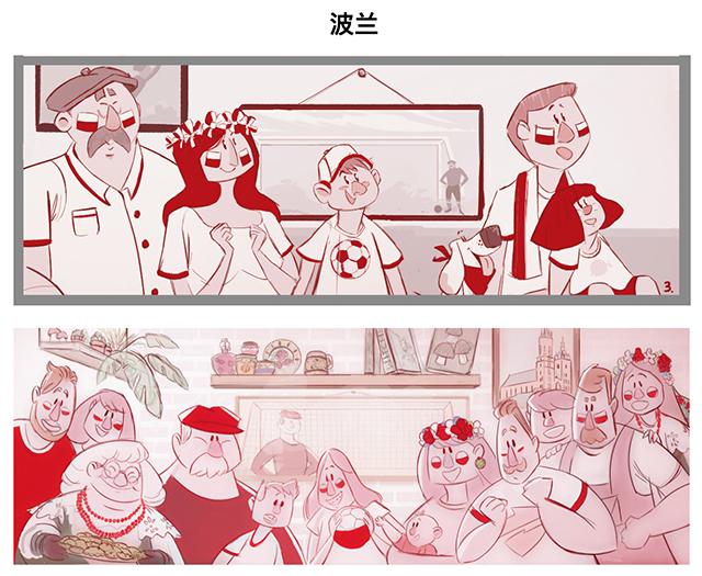 doodle涂鸦手绘,世界杯涂鸦艺术