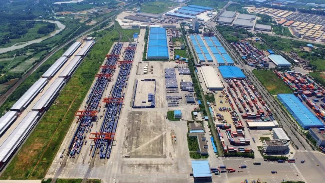 青白江铁路港开行蓉欧快铁多少列,成都中欧班列蓉欧快铁开通量