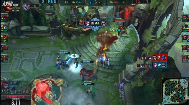 英雄联盟职业联赛uzivn四杀视频,uzi玩vn有多可怕