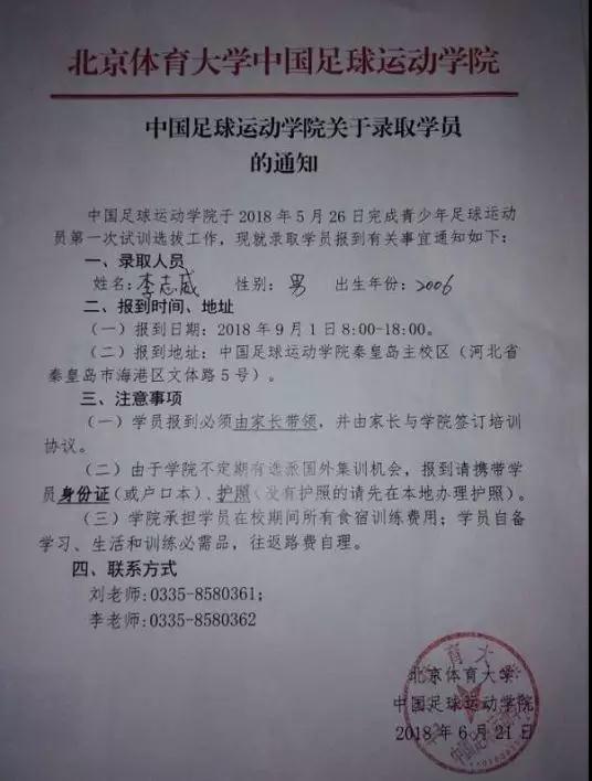 足球小将2014选拔48人名单,足球小将6人入选国少