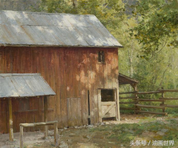 法国画家lucdidier风景油画欣赏,俄罗斯画家阿列克谢的风景油画