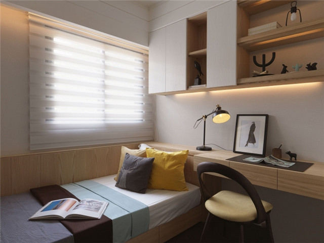 121平米现代轻奢风格装修效果图,126平米简约轻奢装修风格