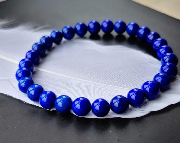 青金石和翡翠哪个好,青金石帝王蓝与帝王青