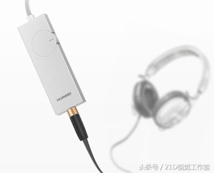 华为数字耳放CM21,数字入耳耳机