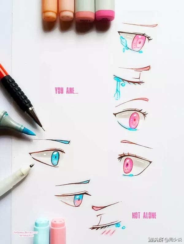 如何画眼睛教程超详细真实,初学者画眼睛五种简单方法速成