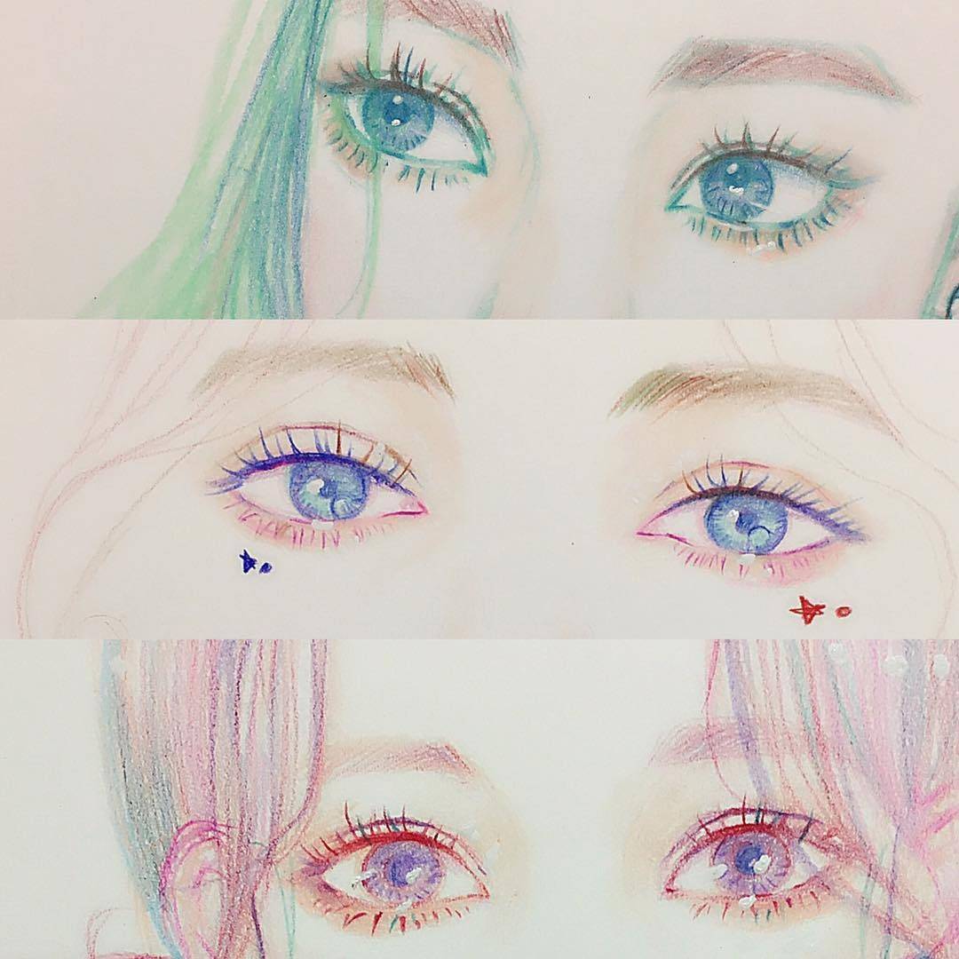 如何画眼睛教程超详细真实,初学者画眼睛五种简单方法速成