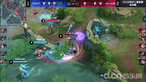 2018年kpl春季赛hero夺冠,2018kpl春季总决赛hero久竞vsedg