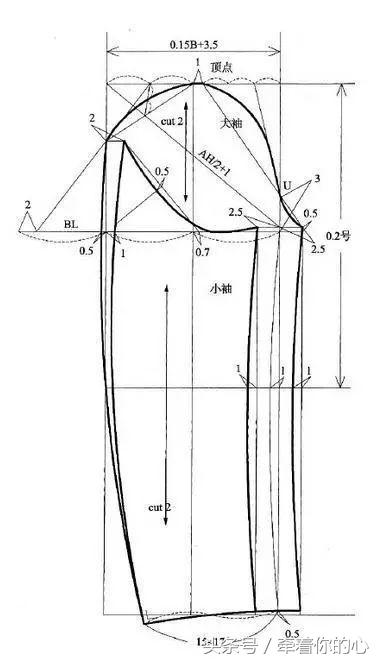 冬季男款唐装裁剪制图,唐装制图视频教程全集