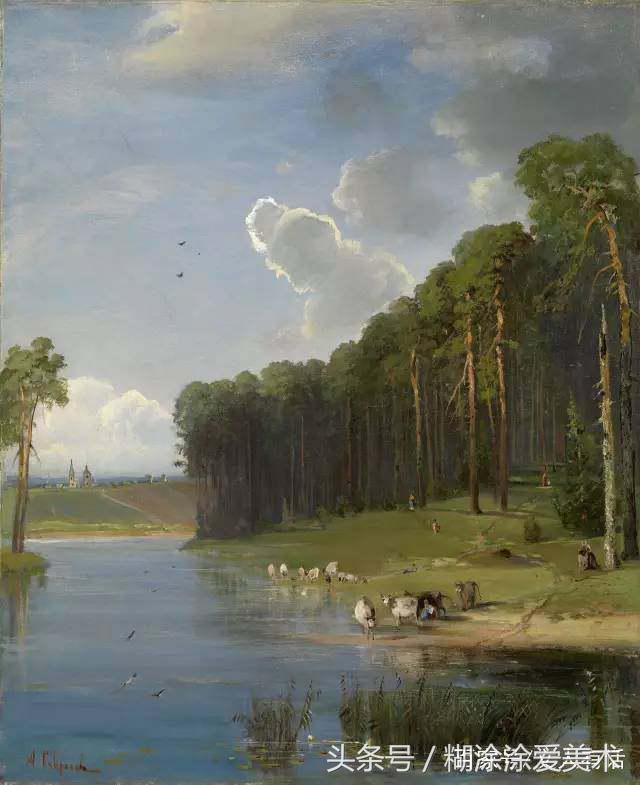 西方最经典风景画,美到令人窒息西方风景画二十三辑