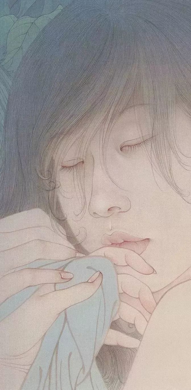 太美了！轻柔曼透，香艳的极致诱惑，国画欣赏