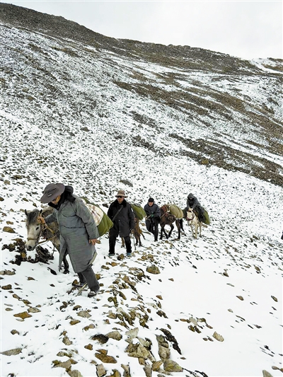 在贡觉留下天津援藏印迹