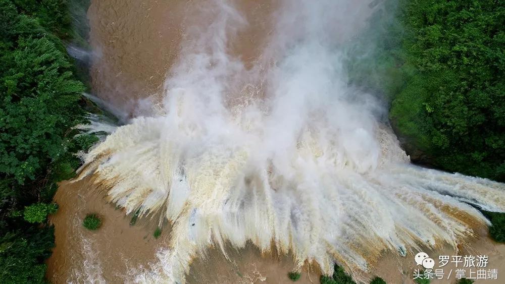来看看罗平九龙瀑布,罗平九龙瀑布最佳观景时间