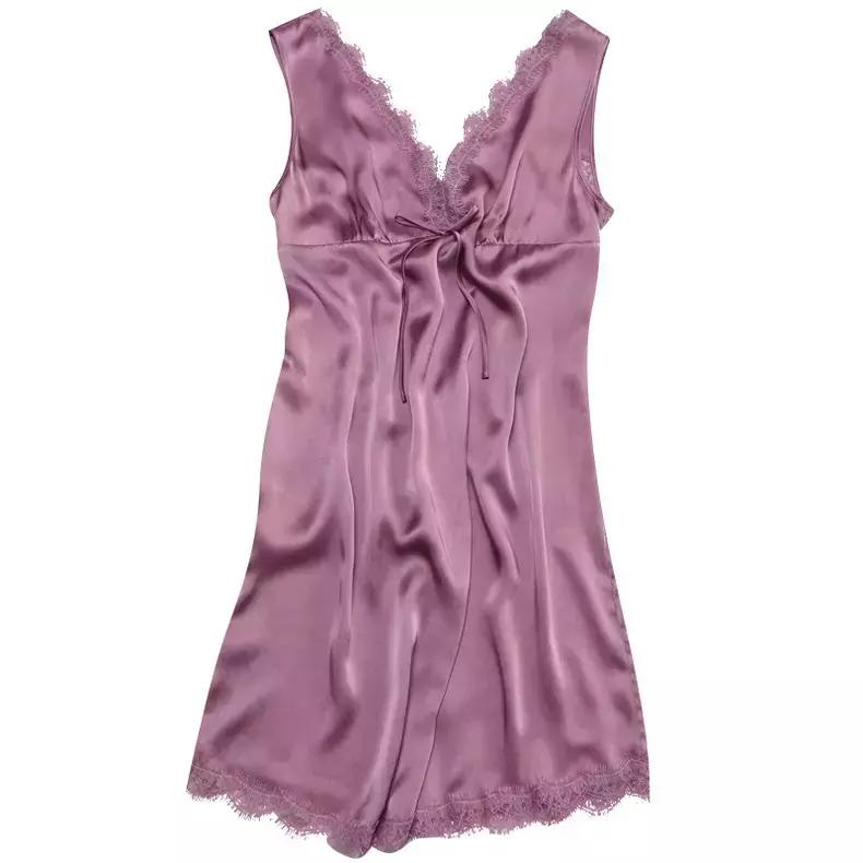 真丝睡衣居家穿出高级感,夏季平价真丝睡衣推荐