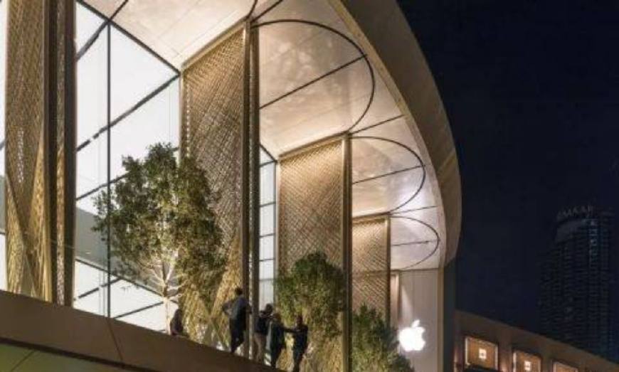 苹果精品店装修,苹果旗舰店店面装修