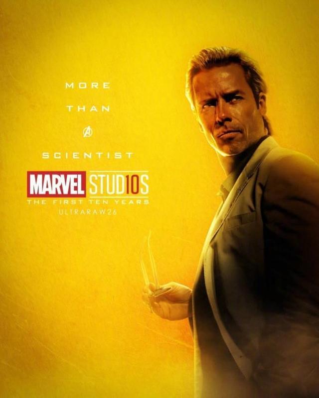 漫威10周年反派海报,漫威官方发布十周年特别角色海报