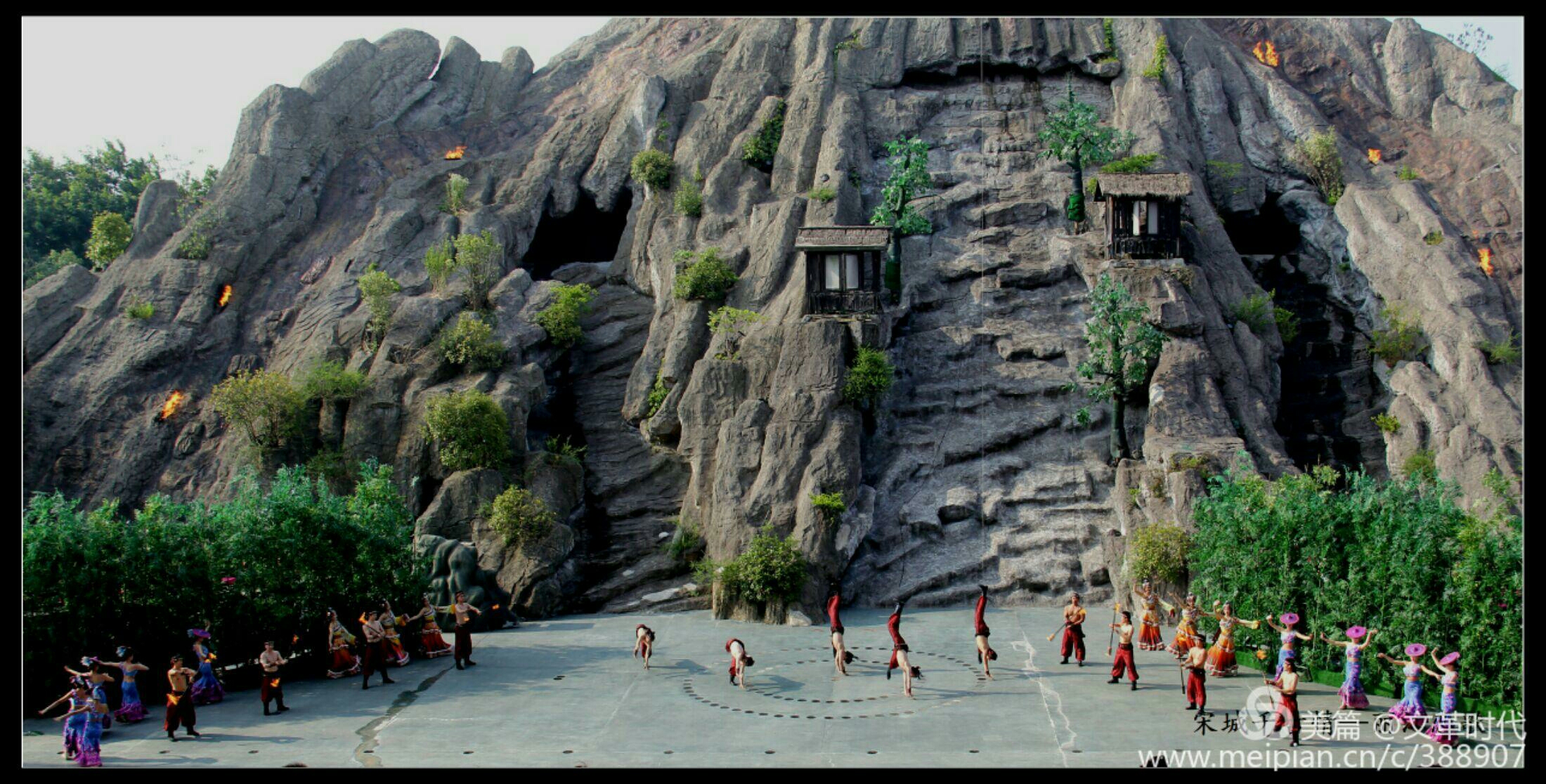 宋城千古情演出和丽江恋歌,杭州宋城千古情丽江恋歌