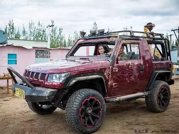 非承载式中型硬派越野suv,非承载式硬派五菱四驱越野车