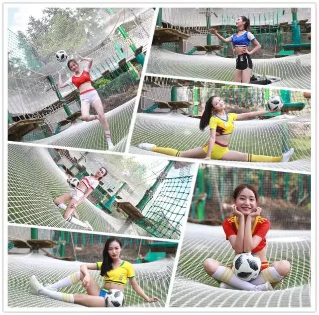 企鹅星主播化身足球宝贝天岳飞龙体验刺激飞跃之旅