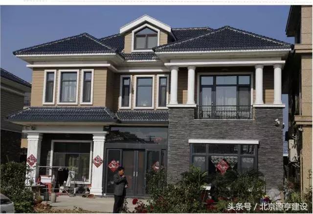 自建房极简风别墅,自建房轻奢风别墅大面积