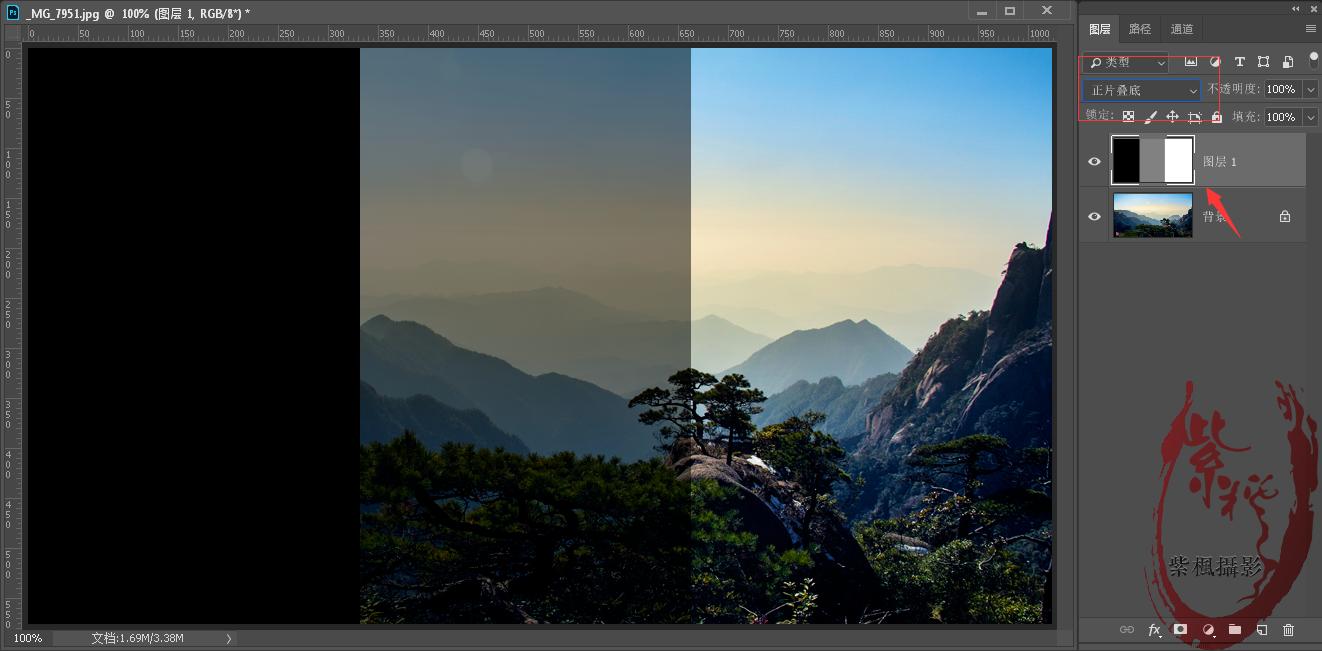 ps图层混合选项原理通俗讲解,ps里图层混合模式详细讲解