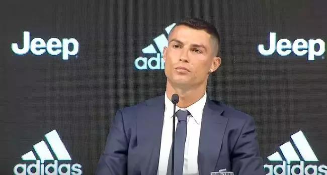 c罗谈中超邀请,直播c罗亮相