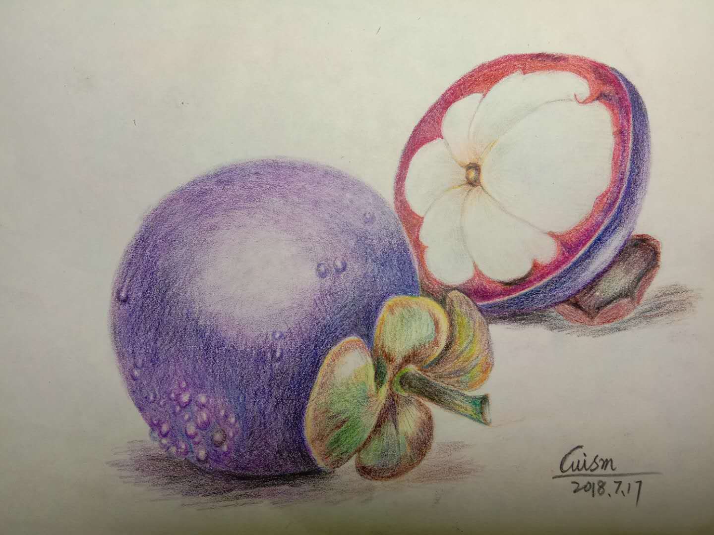 幸福原创画吧画友（7月17日）习作分享