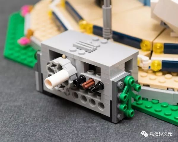 可旋转的旋转木马乐高,旋转木马乐高摩天轮