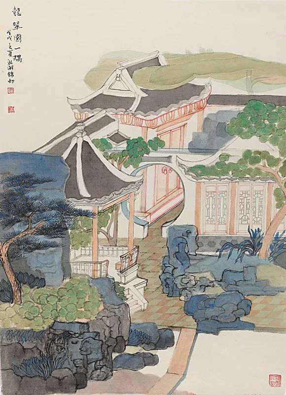 “问园姑苏”——园林采风创作十二人联展「江南收藏展会活动」