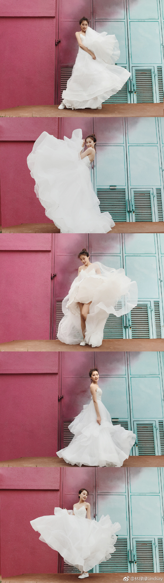 姐妹婚纱照自拍姿势大全,自拍一个人的婚纱照写真