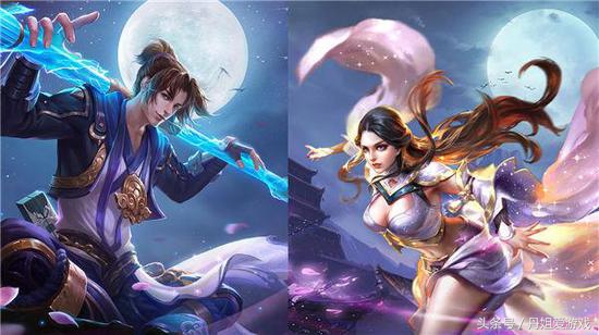 王者荣耀都有哪些情侣英雄,王者荣耀五对情侣英雄有哪些