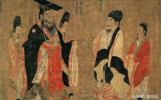 这个皇帝说自己的儿子不会争帝位，不料为了皇位次子把长子勒死！