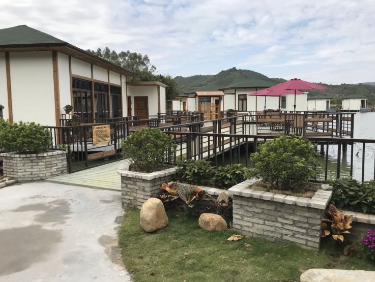 清远大角禾场生态温泉民宿,清远止林温泉度假民宿