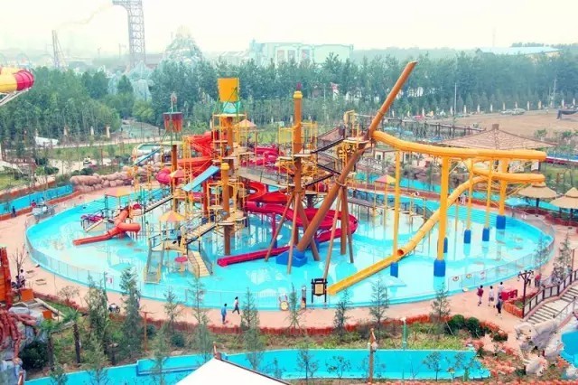 郑州暑假亲子游推荐水上乐园,酷暑水上乐园