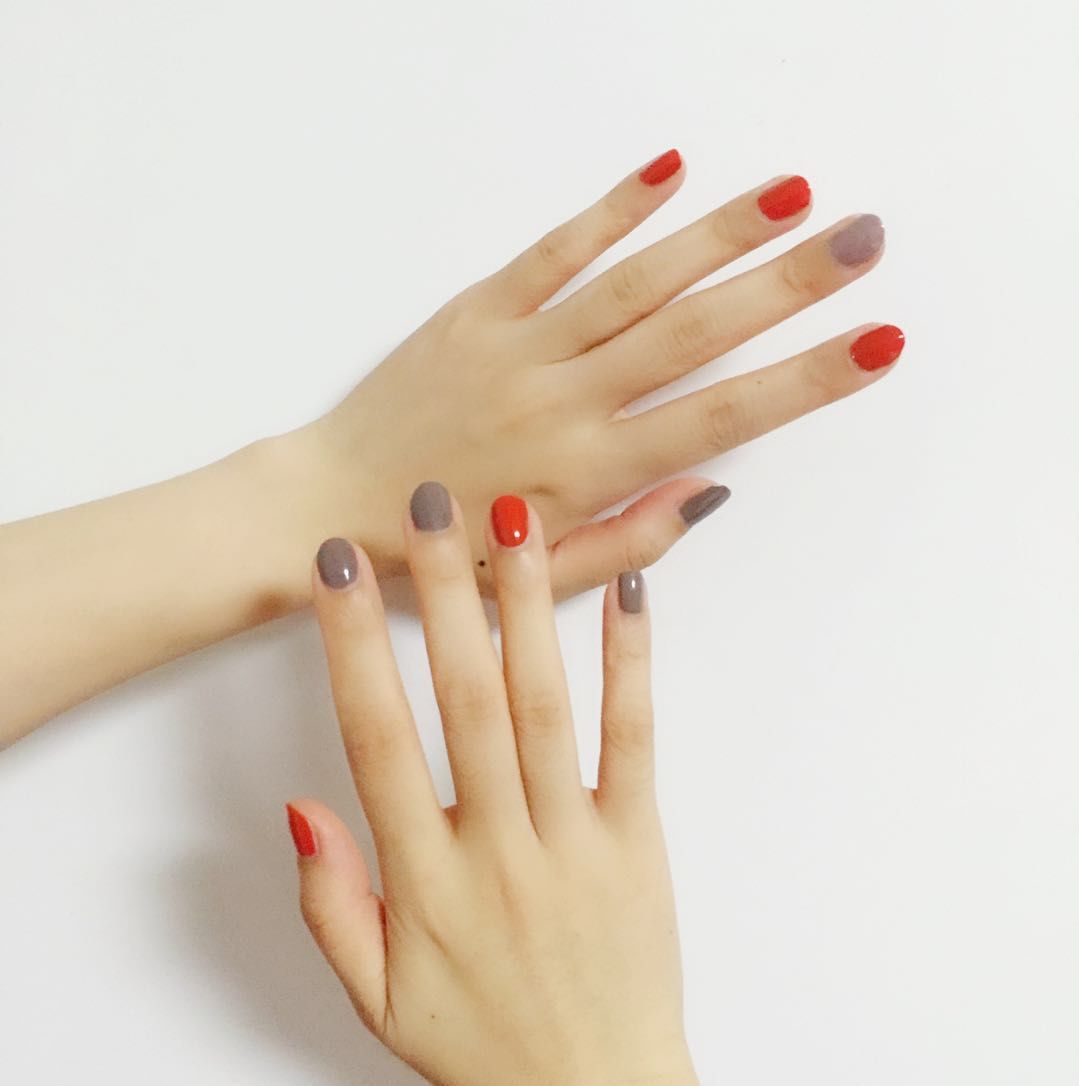 2分钟学会12种美甲再也不去美甲店,真人真手沉浸式做美甲