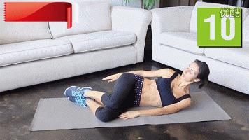 八分钟马甲线训练下腹,四分钟腹肌马甲线锻炼