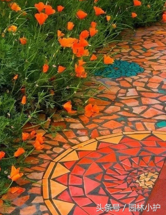 石材碎拼切割,多种石材碎拼造型