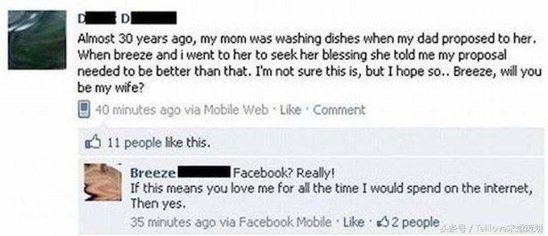 没有最奇葩，只有更奇葩！这些求婚方式都能答应，确定是真爱了