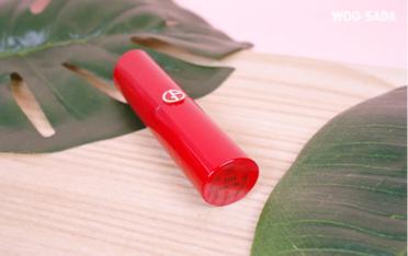 今夏天必备口红，乔治阿玛尼限量版304橙色试色