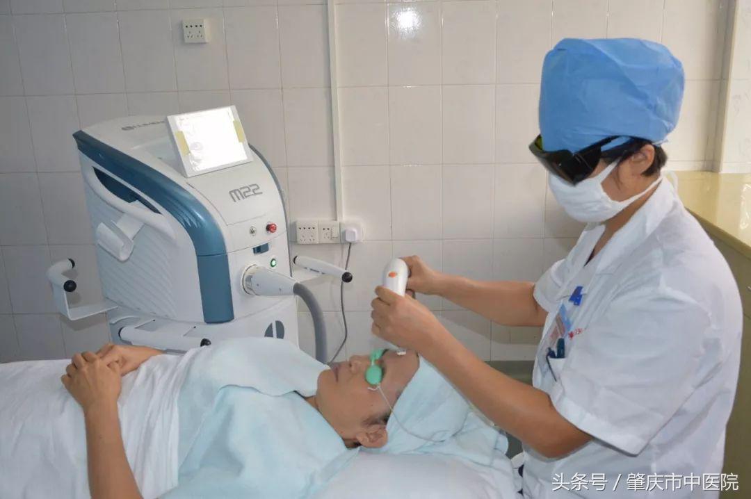 肇庆中医院激光治疗,激光切割生命之花