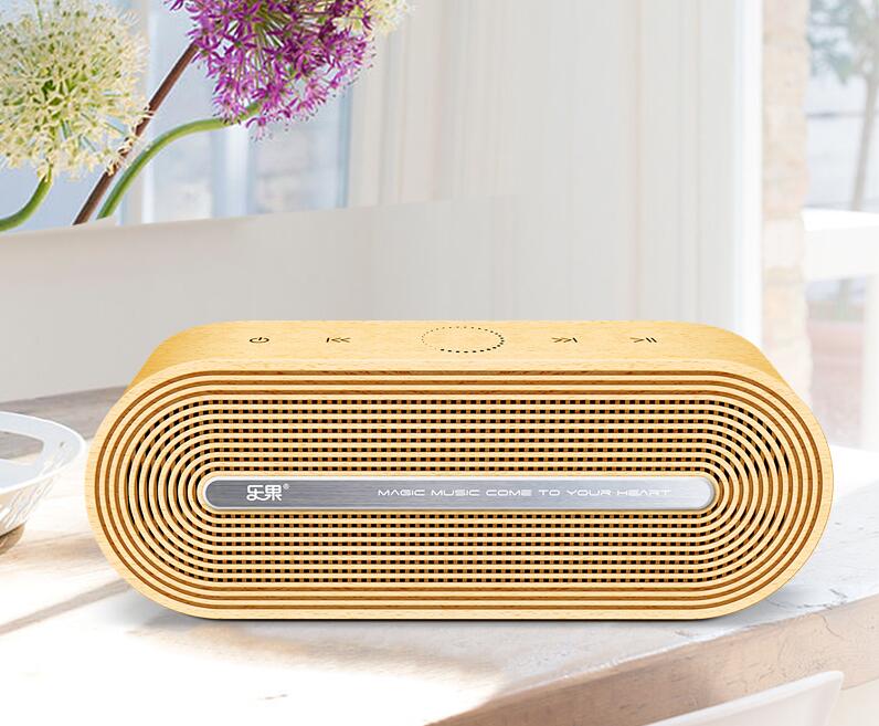 复古纯实木蓝牙音箱,高逼格家用蓝牙音箱