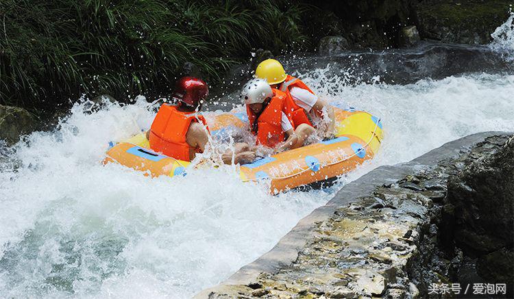 重庆南川神龙峡漂流,重庆峡谷漂流龙浒峡