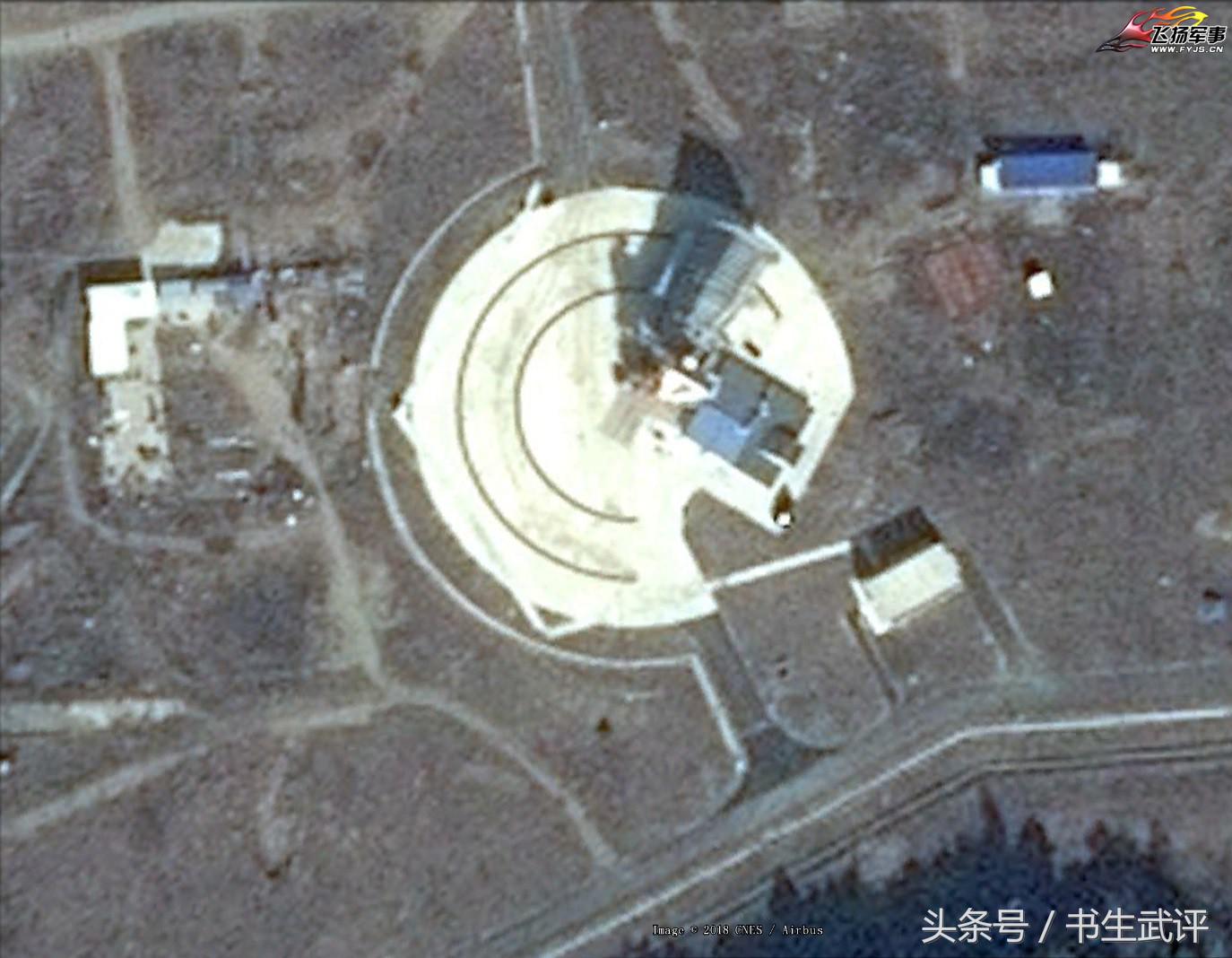 对比通用电气皮勃尔斯测试场看606所航发露天试车场