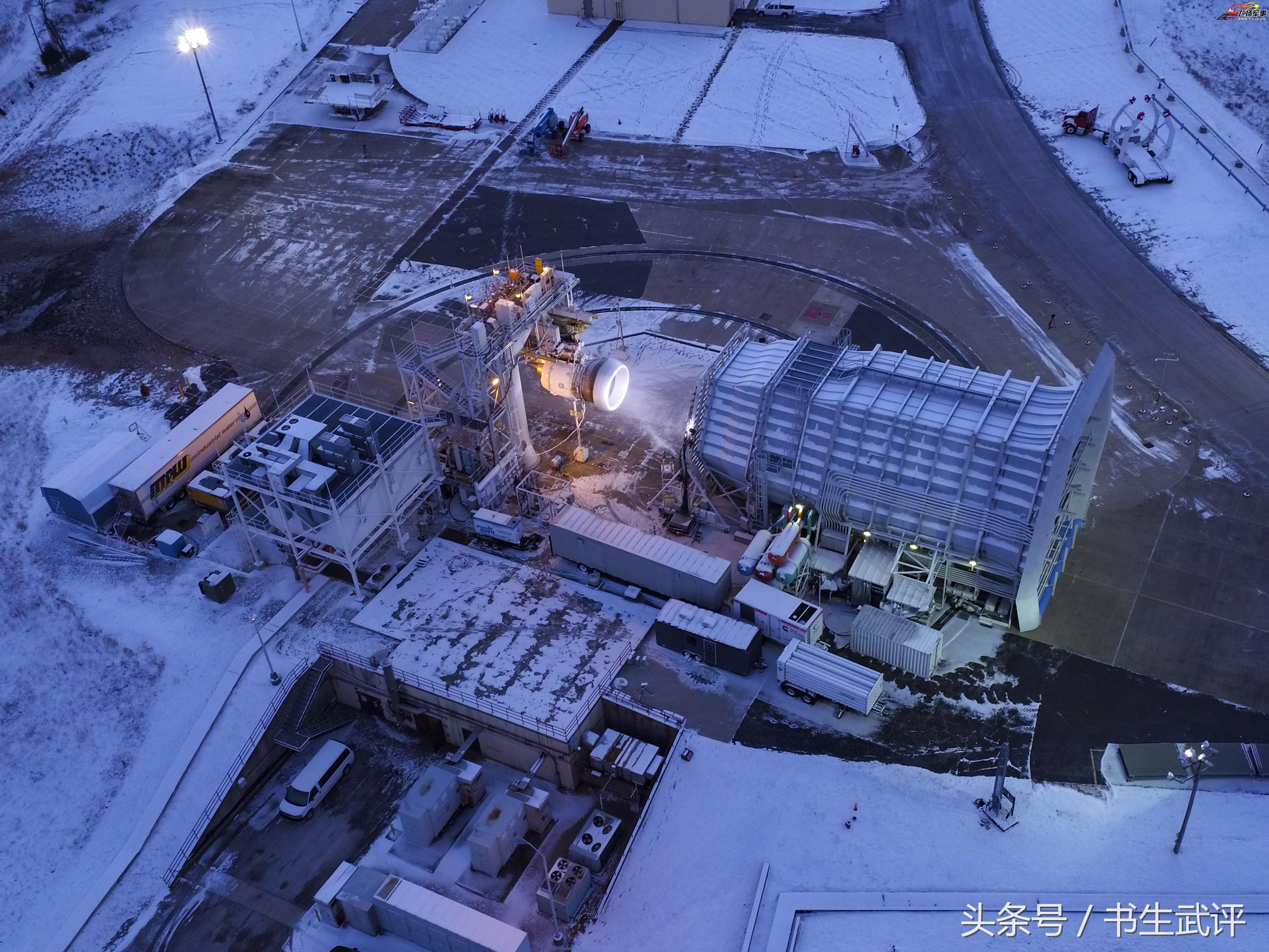 对比通用电气皮勃尔斯测试场看606所航发露天试车场