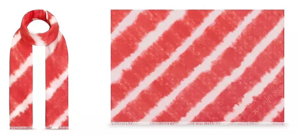 lv的围巾真的好看吗,lv中古款围巾到底是真是假